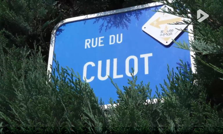 Plaque de la Rue du Culot à Thorembais-Saint-Trond