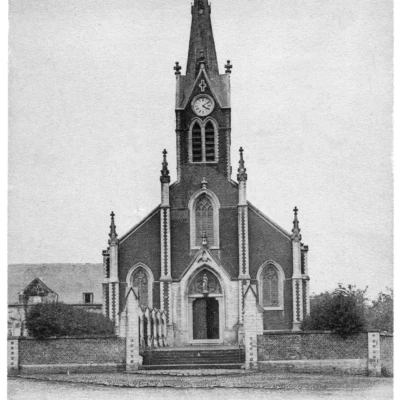 Malèves - Eglise - Avant la Première Guerre mondiale