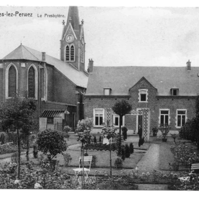 Malèves - le presbytère - Entre-deux-guerres