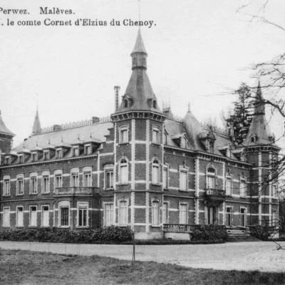 Malèves - le Château - Avant la Première Guerre mondiale