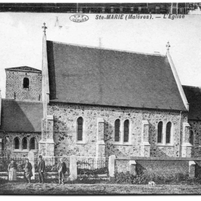 Sainte-Marie - Eglise - Avant la Première Guerre mondiale