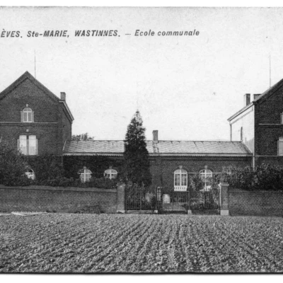 Malèves - Ecole communale - Avant la Première Guerre mondiale