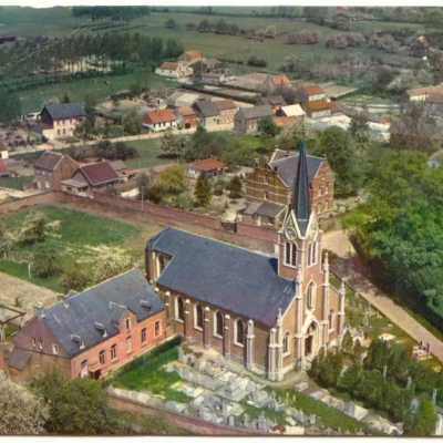 Malèves - Eglise - Après la Seconde Guerre mondiale