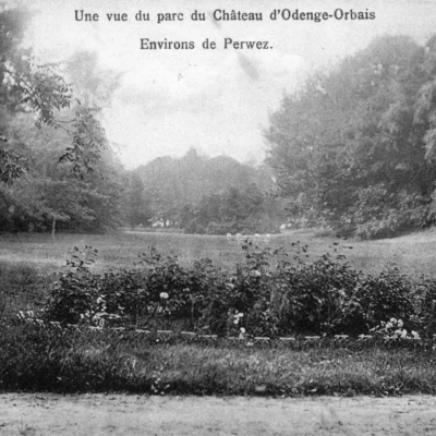 Orbais - Parc du Château d'Odenge - Avant la Première Guerre mondiale