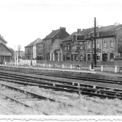 Perwez - La gare - Après Seconde Guerre mondiale