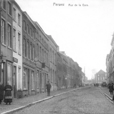 Perwez - Rue de la Station - Entre deux guerres
