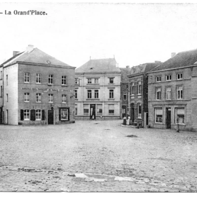 Perwez - Grand-Place - Avant la Première Guerre mondiale