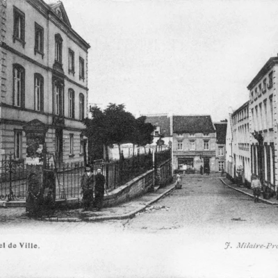 Perwez - Hôtel de ville - Avant la Première Guerre mondiale