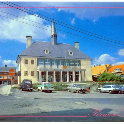 Perwez - Hôtel de ville - Après la Seconde Guerre mondiale