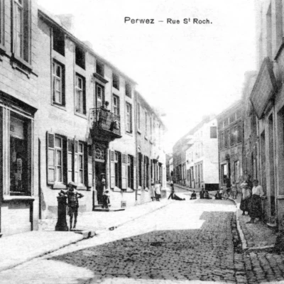 Perwez - Rue Saint-Roch - Entre deux guerres