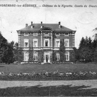 Thorembais-les-Béguines - Château de la Vignette - Avant la Première Guerre mondiale