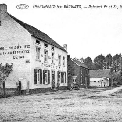 Thorembais-les-Béguines - Commerce Debouck Centre du village - Avant la Première Guerre mondiale