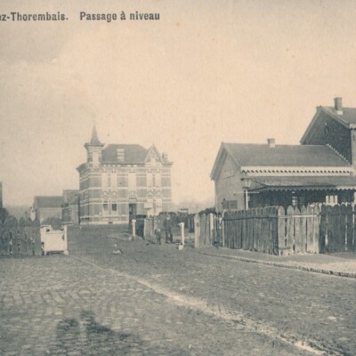 Thorembais-Saint-Trond - Quartier de la gare de Grand-Leez - Avant la Première Guerre mondiale