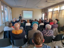 40 ans Cercle historique de Perwez - Conférence Une assemblée attentive 40 ans Cercle historique de Perwez - Conférence